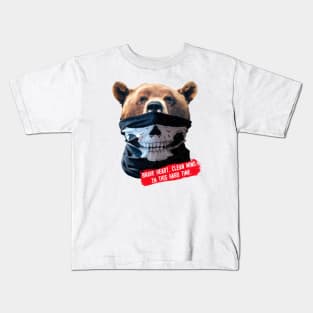 Masked bear Kids T-Shirt